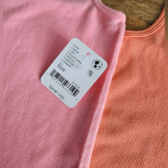 Free People Hayley Racerback Brami Crop Top Set Of 2 - Picture 6 of 7